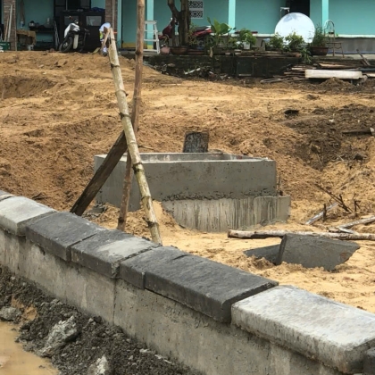 Thi công cấp thoát nước dự án